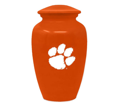 Clemson Cremation Urn | Clemson University Adult ash urn | Can be Engraved
