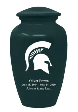 Michigan State Cremation Urn | Michigan State Adult ash cremation urn | Can be Engraved