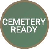 MacKenzie Companion Wedgewood Cultured Marble Cremation Urn | Companion Cultured Marble Urn | Vision Medical