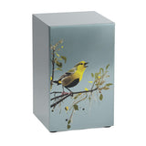Life Canvas Pewter Birds | Sold Individual or combined as Companion Urns | Great his and hers Urns