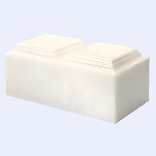 Pearl companion cultured marble cremation urn- Mackenzie cultured marble cremation urn