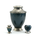 Artisan Indigo Cremation  Urn