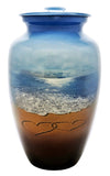 Two Hearts Beach Cremation Urn| by Vision Medical
