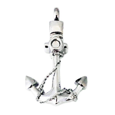 Cremation Jewelry | Stainless Steel Anchor Cremation Pendant | Vision Medical
