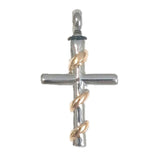 Cremation Jewelry | Stainless Steel "The Crossing" Cremation Pendant | Vision Medical