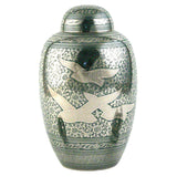 Going Home Cremation Urn | A long time favorite for families |  In most funeral home urn showrooms