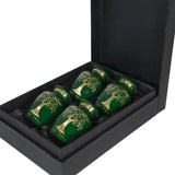 Green Tree of Life Ash Urns |  Set of 4 KEEPSAKES | Great Value for Funeral Homes