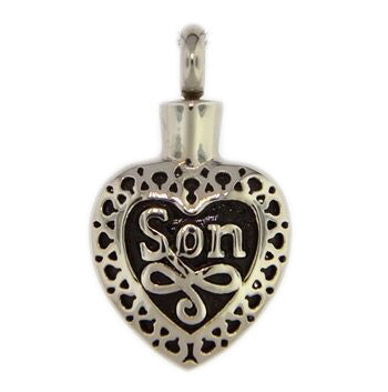 Son Heart Cremation Pendant | Vision Medical