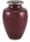 EXTRA LARGE Adult  Cremation Urn, 300 cubic inches, "Camden Garnet"