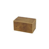 Birch Economy Cremation Urn - Medium Density Fiberboard -Woodgrain Finish Ash Urn