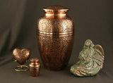 Copper Oak Cremation Urn