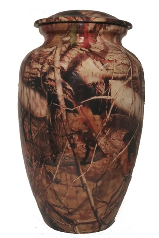 Mossy Oak Camo Pattern Adult Cremation Urn