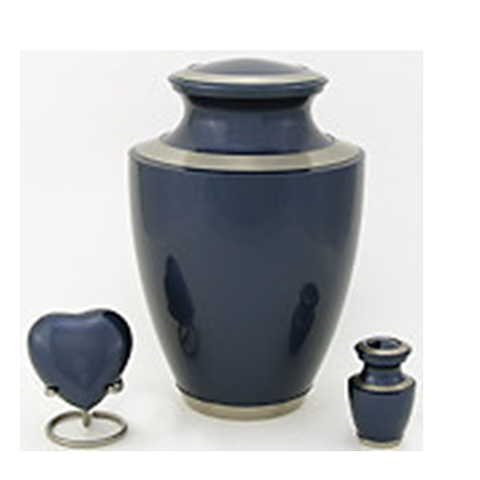 Trinity Moonlight Blue Cremation Urn