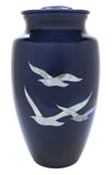 Mother of Pearl Going Home Doves Cremation Urn