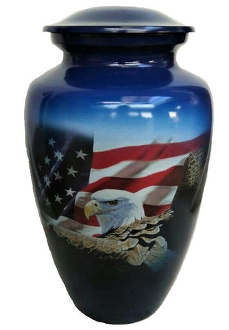 Patriotic Cremation Urns