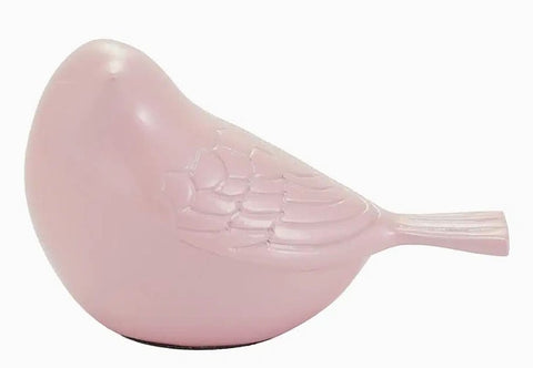 Pink, Songbird, Keepsake Cremation Urn | Metal Songbird Keepsake Ash Urn