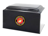 Marines Cultured Marble Companion Urn | Companion Cultured Marble Urn | Military Urns