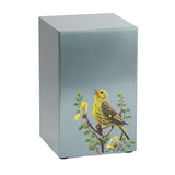 Life Canvas Pewter Birds | Sold Individual or combined as Companion Urns | Great his and hers Urns