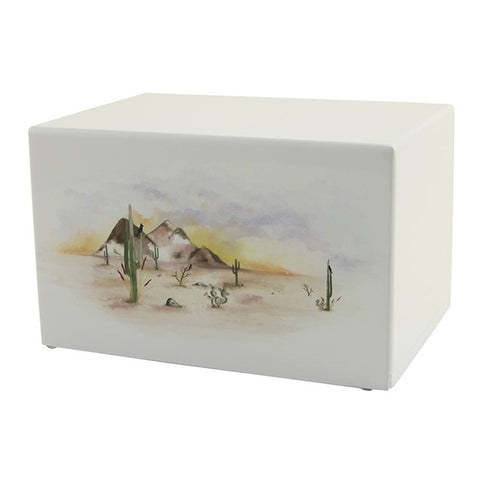 Low Cost Desert Sunrise Cremation Urn | Vision Medical