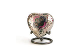 Heart Keepsake Lattice Cremation urn