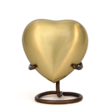 Athena Bronze Elite Heart Keepsake Cremation Urn