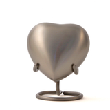 Heart Keepsake Classic Pewter Cremation Urns