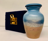 Adult Cremation Urn | Beach Memories Theme , Cremation ash Urn