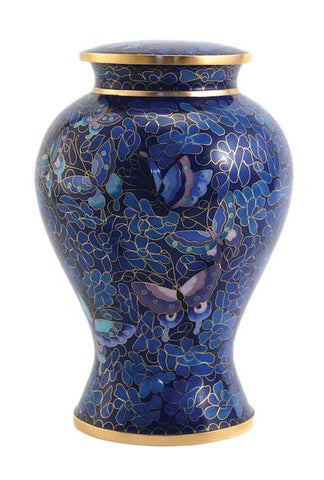 terrybear Etienne Butterfly Cloisonne Cremation Urn | Vision Medical