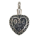 Stainless Steel Dad Stainless Steel Cremation Pendant