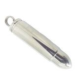 Stainless Steel Polished Bullet Cremation Pendant