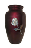 Mother of Pearl Rose on Burgundy | Vision Medical