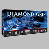 Ansell Microflex Diamond Grip gloves $165/case| Funeral Home Supplies | Diamond Grip