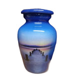 "Dock to Heaven" ash cremation urn, Nautical Themed Cremation Urn, Themed Ash Urn , Vision Medical