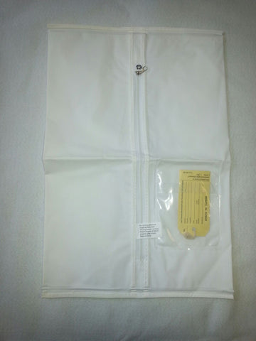 Preemie Size - Standard White PEVA  Chlorine Free Body Bag