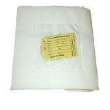 Infant Size - Standard White PEVA  Chlorine Free Body Bag