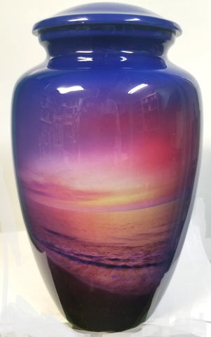 Beach Themed Urn | Ocean Themed Urn |Titled "Final Destin-ation " image from  Destin Florida