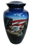 Freedom | Patriotic Ash Cremation Urn | Vision Medical