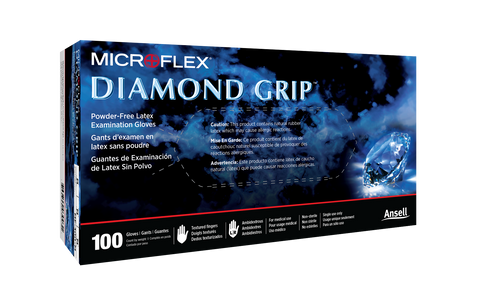 Ansell Microflex Diamond Grip Gloves | Funeral Home Supplies