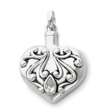 Sentimental Expressions Antique Heart Remembrance Jewelry QSX172 | Vision Medical