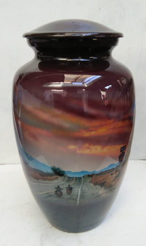 Highway to Heaven Cremation Urn | Themed Motorcycle Cremation Urn | Vision Medical