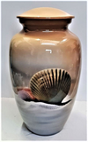 Seashell Serenity | Cremation Urn | Beach Theme |Vision Medical