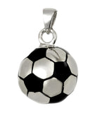 Sterling Silver Soccer Ball Cremation Pendent | Vision Medical