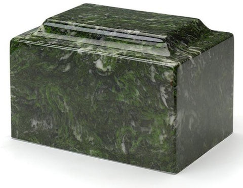 Verde | Cultured Marble Urn | Engravable |  Vision Medical