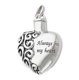 Sentimental Expressions Always In My Heart Remembrance Jewelry QSX173