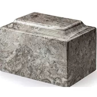 Cashmere Cultured Marble Cremation Urn | Cultured Marble Urn | Vision Medical