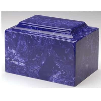 Cobalt Blue, Cultured Marble Urn | Vision Medical