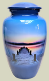 "Dock to Heaven", Nautical Themed Cremation Urn, Themed Ash Urn , Vision Medical