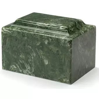 Emerald Cultured Marble Cremation Urn | Cultured Marble Urn | Vision Medical
