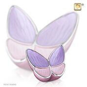 Lavender Wings of Hope Butterfly, Cremation Urn