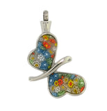 Cremation Jewelry | Stainless Steel Butterfly Cremation Pendant | Vision Medical